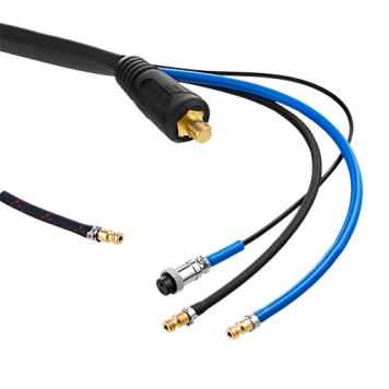 Сварочная горелка TIG PRO TS 18 (ОКС+б/р, 2 Pin), 4 м-1