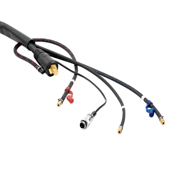 Сварочная горелка TIG TECH SUPER TS 18 (ОКС+б/р, 2 Pin), 4 м-1
